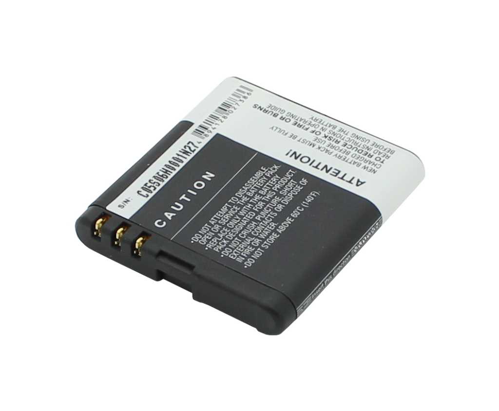 Handyakku LiIon 3,7V 950mAh ersetzt Nokia 6700c Handyakku LiIon 3,7V 950mAh ersetzt Nokia 6700c