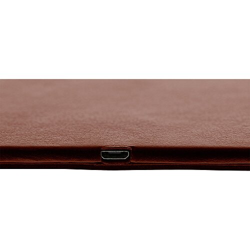 Inline® Maus-Pad, Wireless Charging, 370x225x7mm, braun
