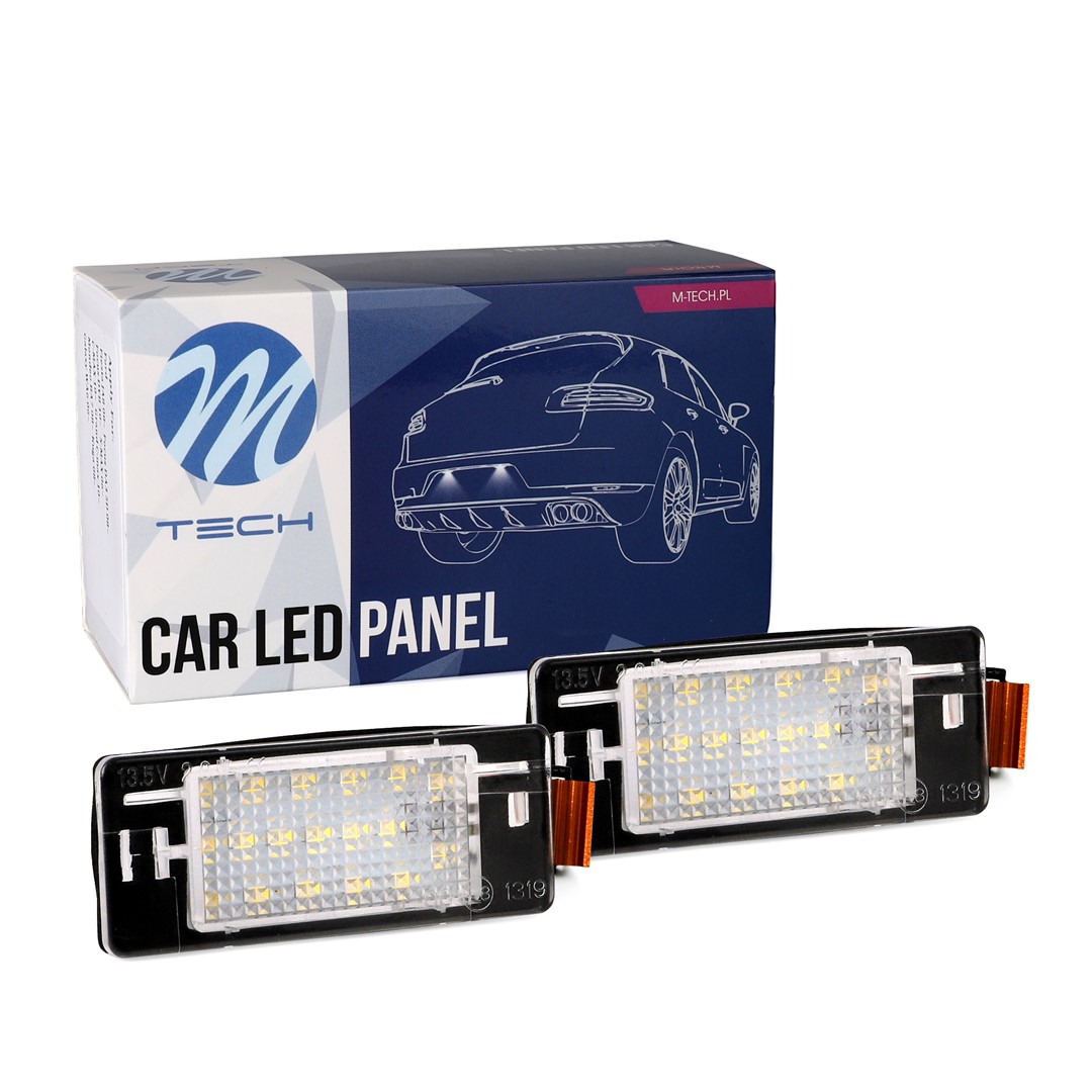 18SMD OPEL Vetra C LED License Plate Light