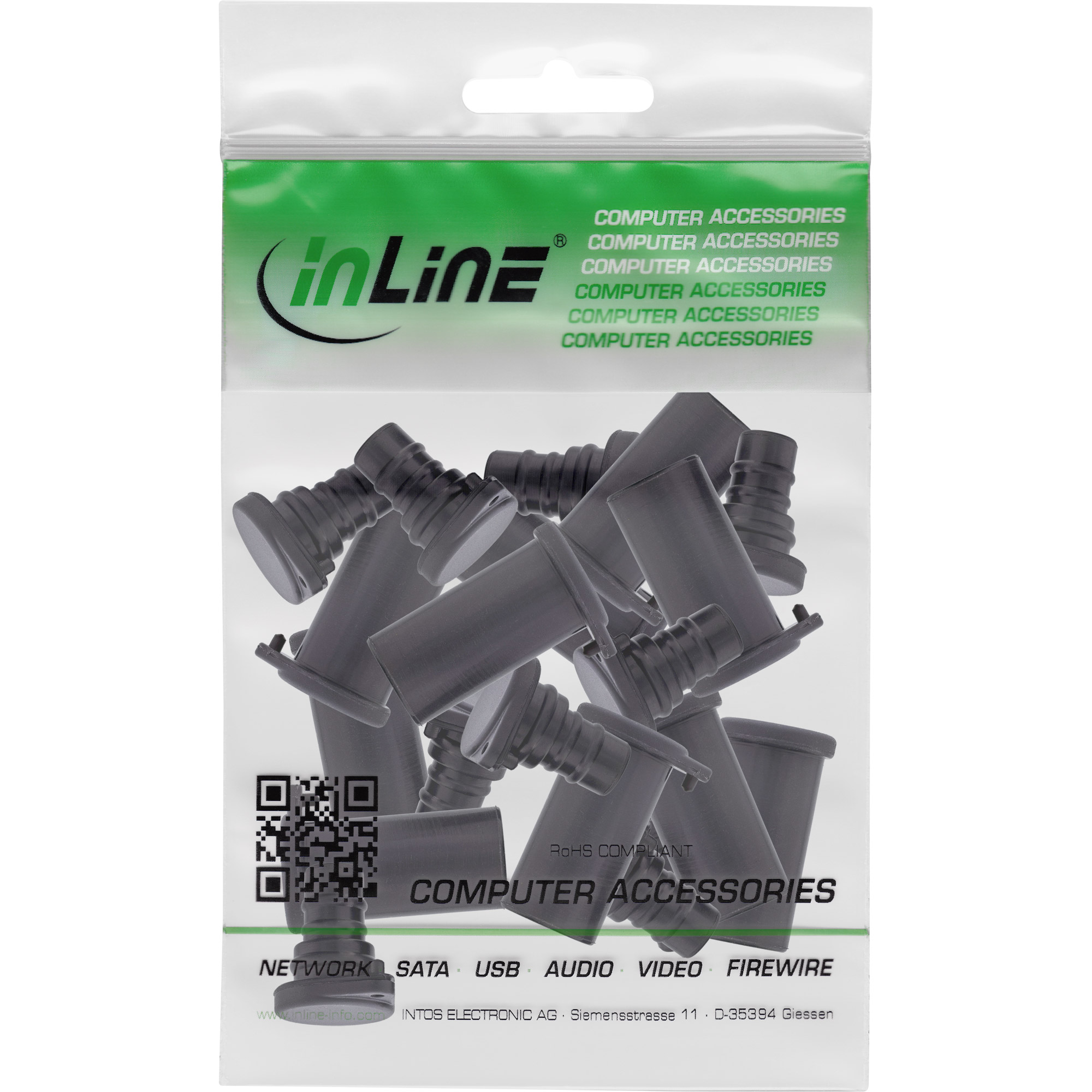 InLine® Staubschutzkappen für Solar Photovoltaik Steckverbinder 10er Set InLine® Staubschutzkappen für Solar Photovoltaik Steckverbinder 10er Set