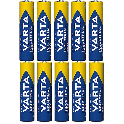 20x Varta Pro Industrial AAA Micro LR03 Alkaline Batterie