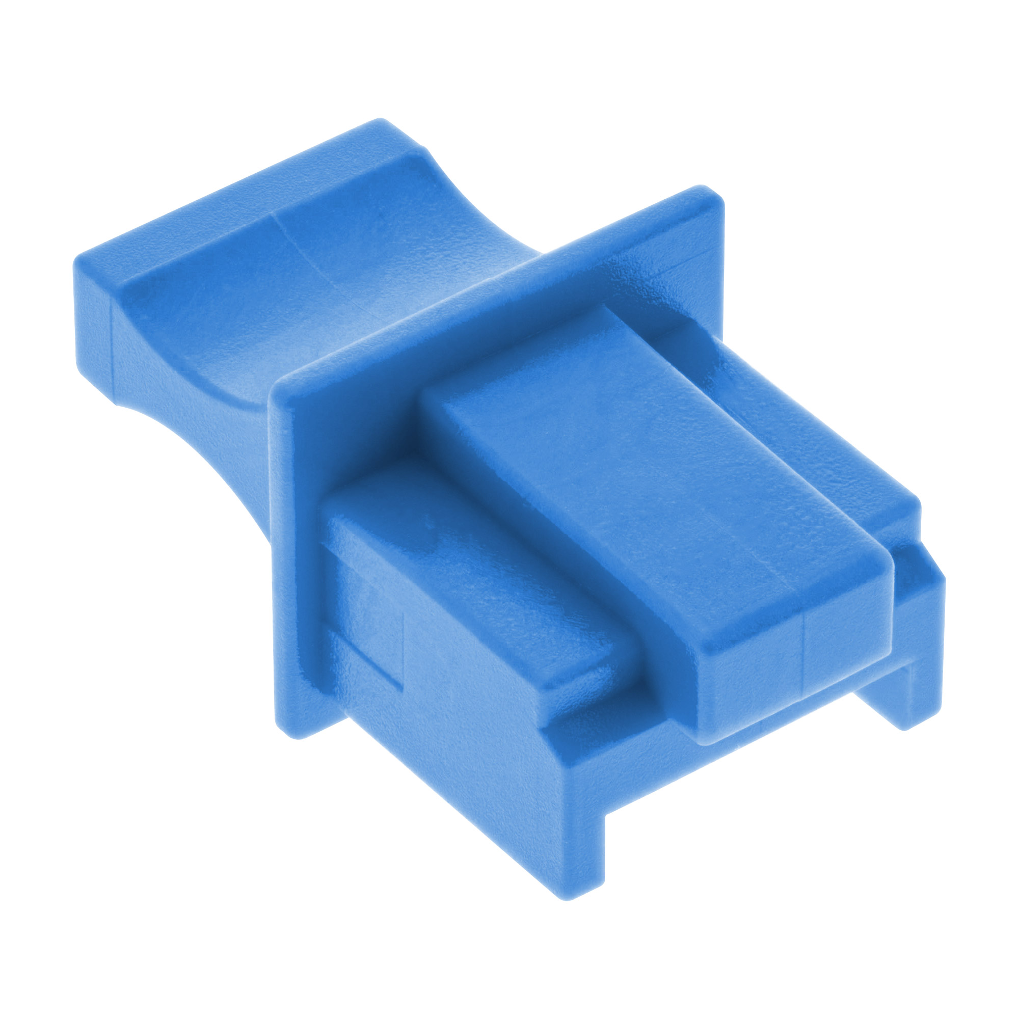 Inline® Staubschutz, für RJ45 Buchse, blau 100er Pack