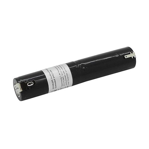 Notleuchtenakku NiMH 2,4V 4200mAh L1x2 7/5 Sub-C mit Faston-Anschluss +4,8mm / -2,8mm ersetzt Zumtobel 04923309