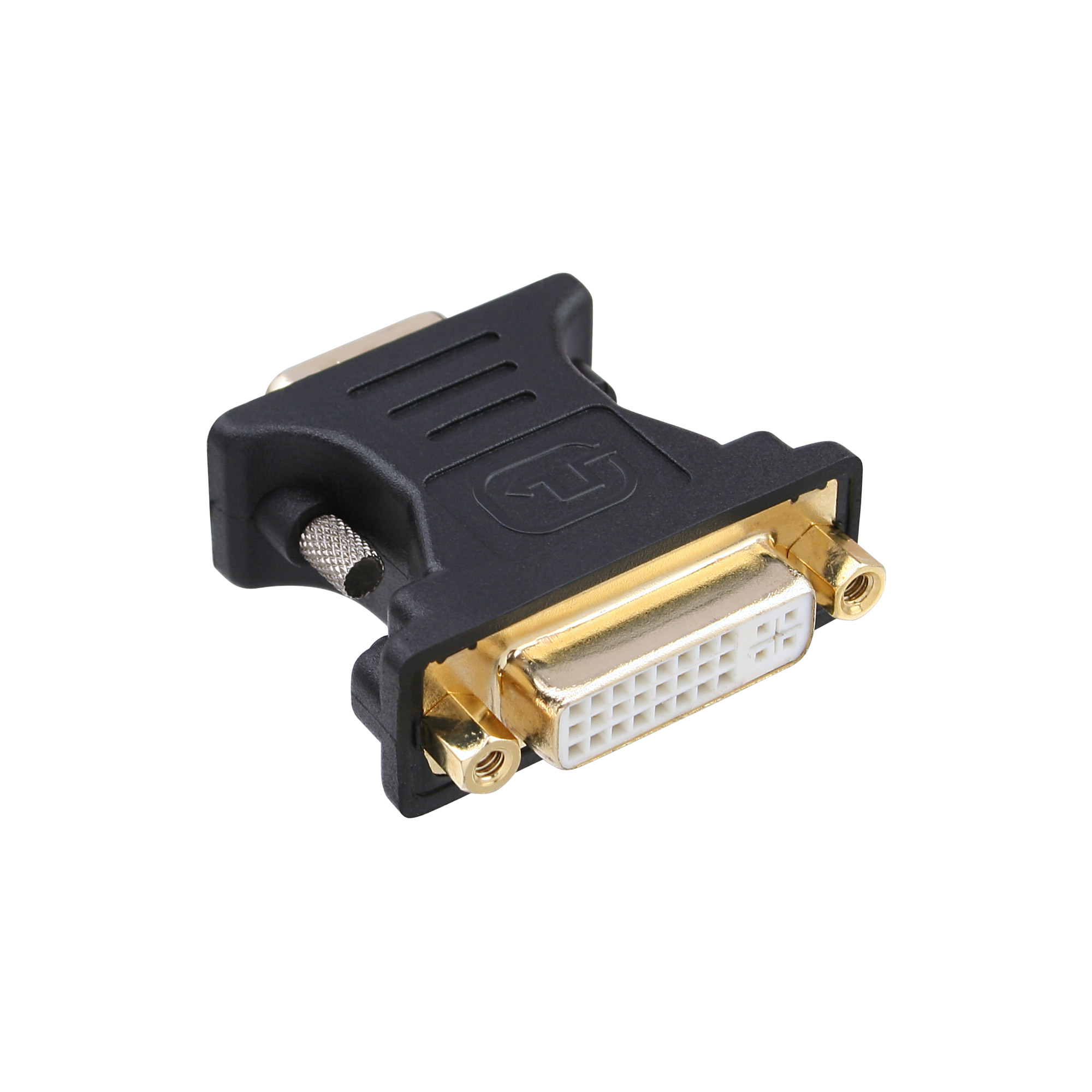 Inline® DVI-A Adapter, Analog 24+5 Buchse auf 15pol HD Stecker (VGA), vergoldet Inline® DVI-A Adapter, Analog 24+5 Buchse auf 15pol HD Stecker (VGA), vergoldet