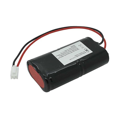 Notleuchtenakku NiCd 4,8V 1800mAh L2x2 Sub-C mit 200mm Kabel und Stecker ersetzt CEAG 40066071181 Notleuchtenakku NiCd 4,8V 1800mAh L2x2 Sub-C mit 200mm Kabel und Stecker ersetzt CEAG 40066071181