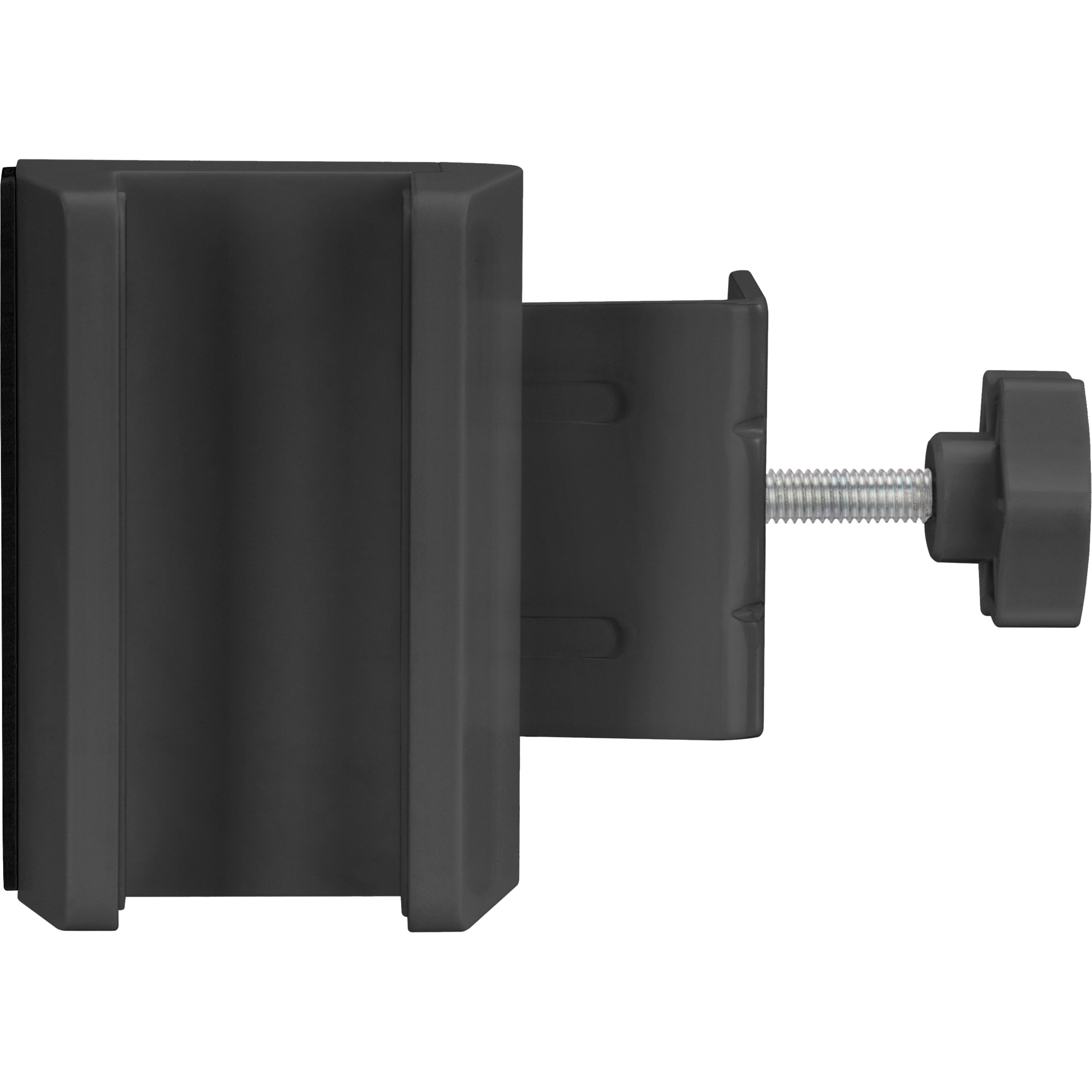 Inline® Tischbein-Klemme für Steckdosenleiste, Schraubklemme, schwarz