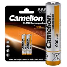 2x Camelion NiMH AAA Micro 900mAh HR03 Classic Akku
