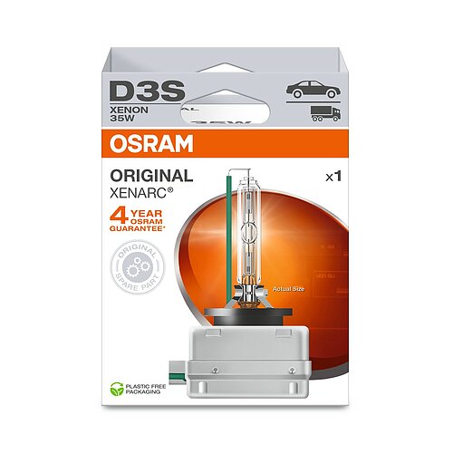 Osram D3S 12V+24V 35W PK32d-5 Original XENARC Softcover Box