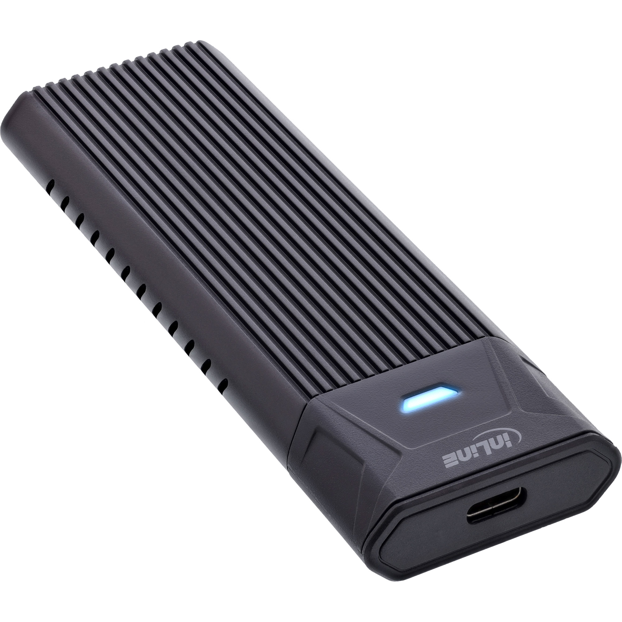 Inline® USB3.2 Gen.2 USB-C zu M.2 SSD (PCIe NVMe & SATA) gehäuse Inline® USB3.2 Gen.2 USB-C zu M.2 SSD (PCIe NVMe & SATA) gehäuse