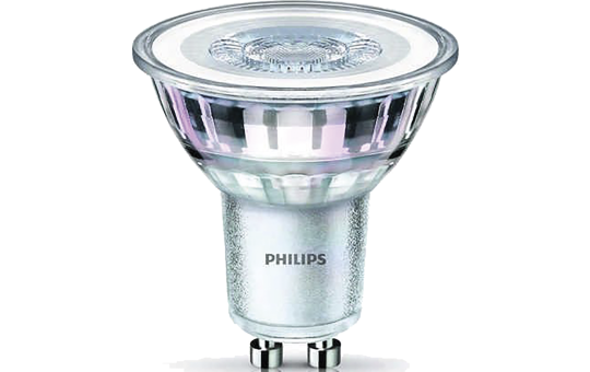 LED-Strahler Philips ''CorePro'', GU10, 4,6W, 3000K, 370lm, 230V LED-Strahler Philips ''CorePro'', GU10, 4,6W, 3000K, 370lm, 230V