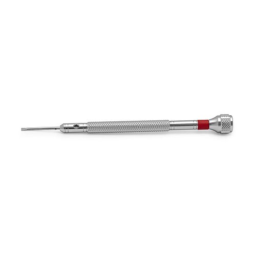 Bergeon - Uhrmacher Schraubendreher 30080-05 Schlitz 1,2mm Rot