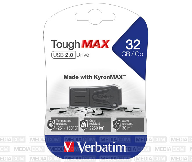USB 2.0 Stick 32GB, ToughMAX, schwarz USB 2.0 Stick 32GB, ToughMAX, schwarz