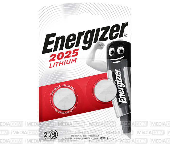 Batterie Lithium, Knopfzelle, CR2025, 3V