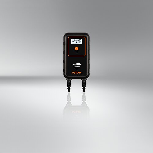 BATTERYcharge 908 Intelligentes Batterielade- und Batteriewartungsgerät 1St. OSRAM