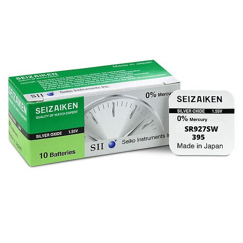 10x SR927SW SR57 395 Silberoxid Batterie Seizaiken 1,55 V
