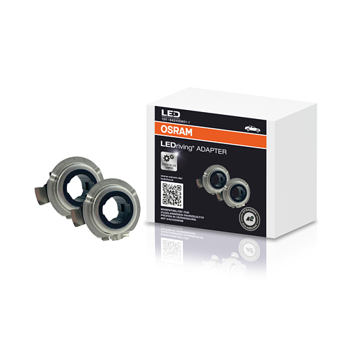 OSRAM Montagehalterung Adapter DA01-1 für NIGHT BREAKER LED H7-LED 2 Stück