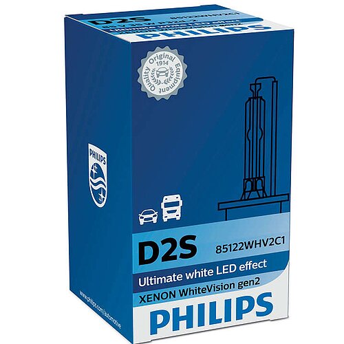Philips D2S 35W P32d-2 WhiteVision 5000K Xenon