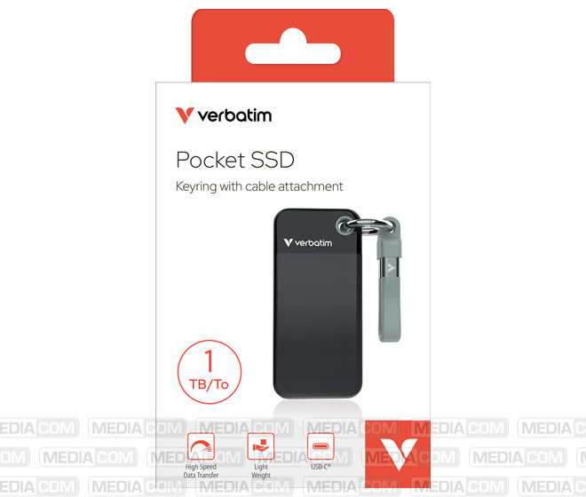 SSD 1TB, USB 3.2, Typ-C, Pocket, schwarz-grau SSD 1TB, USB 3.2, Typ-C, Pocket, schwarz-grau