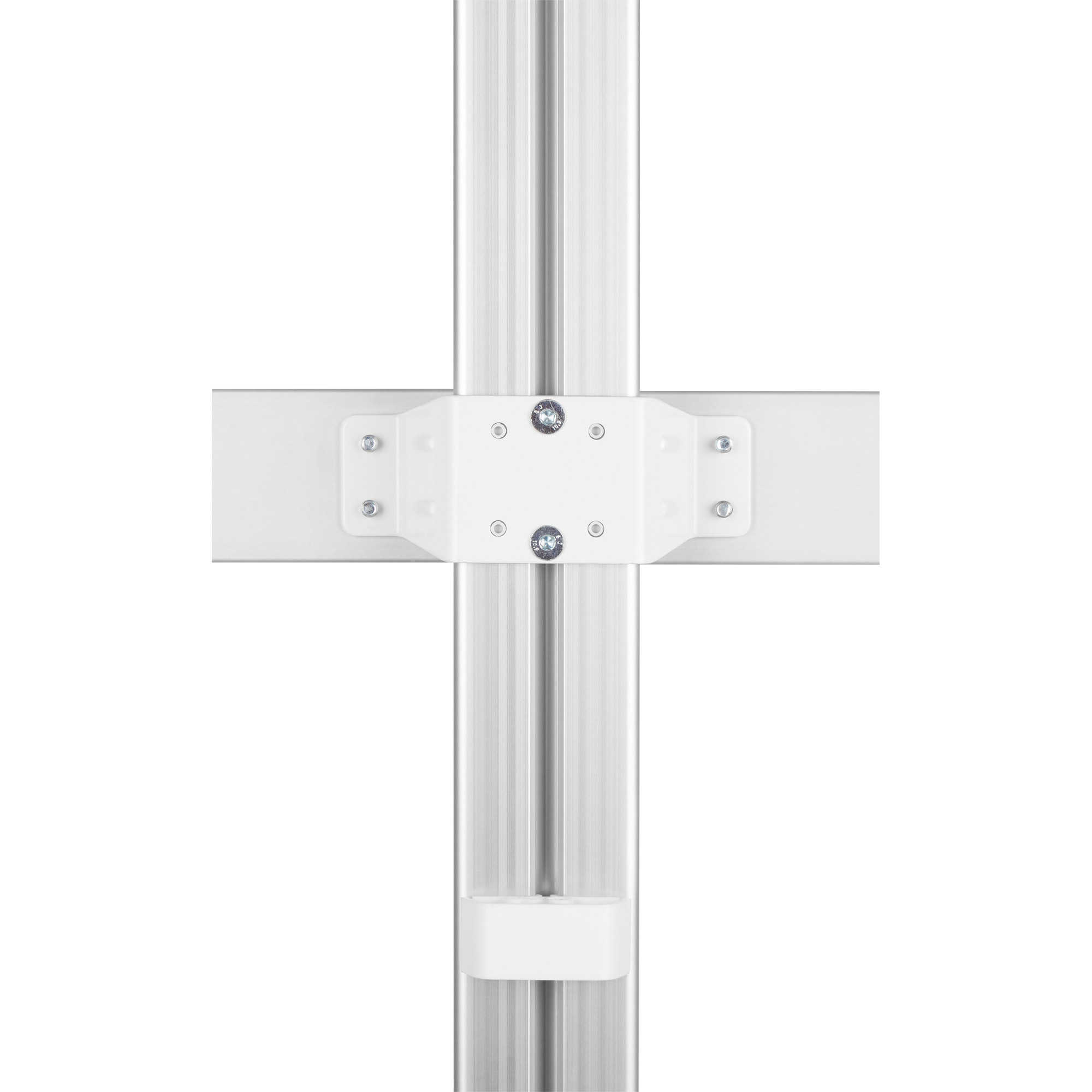 Inline® Aluminium Monitor-Tischhalterung für 4 Monitore bis 32", 8kg