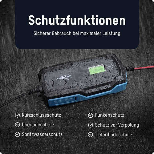 Ansmann Bleiladegerät BC 6-12V / 10A 1001-0146 Ansmann Bleiladegerät BC 6-12V / 10A 1001-0146