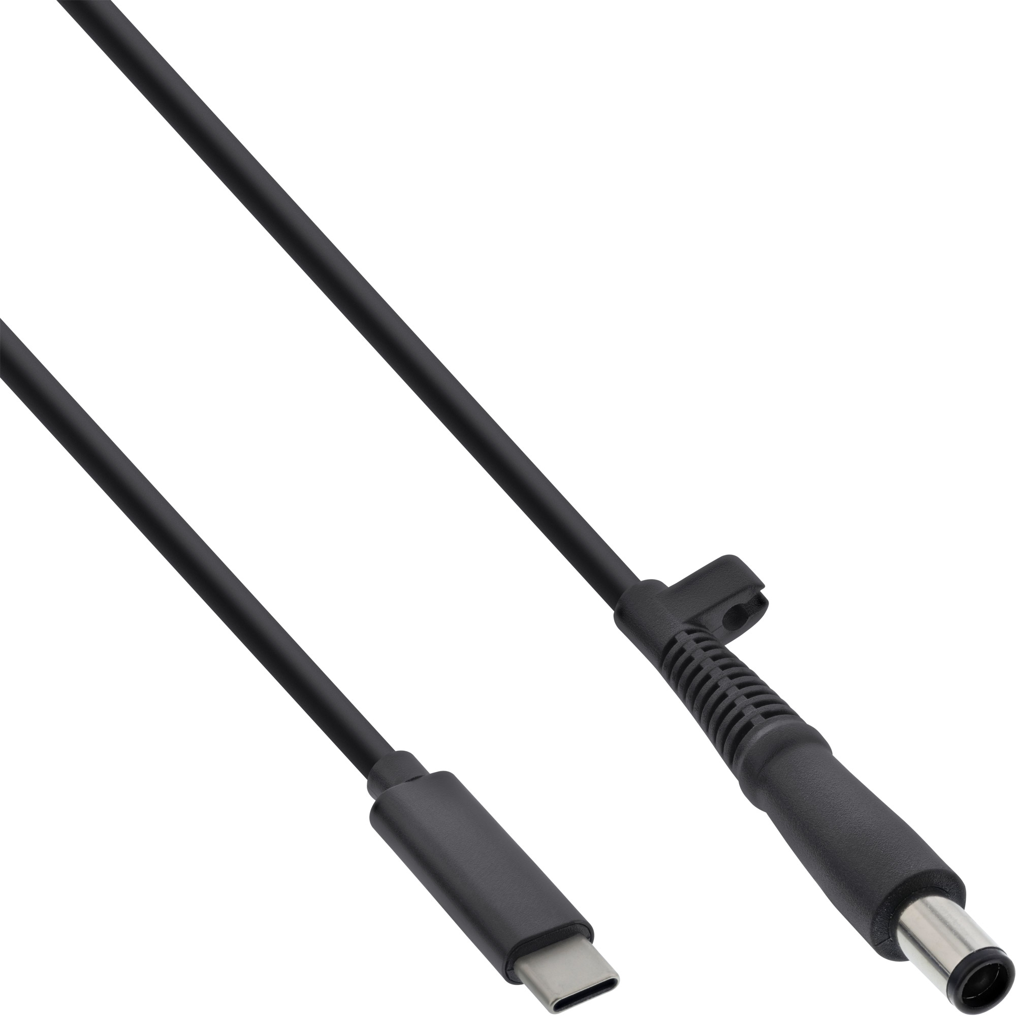 Inline® USB-C zu HP Notebook (rund/groß) Ladekabel, 2m