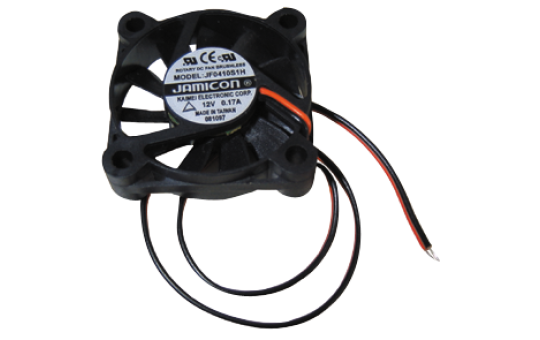 Lüfter McPower, 40x40 mm, 12 V= Kunststoff, 90 mA, 6.000 rpm, 27 dBa