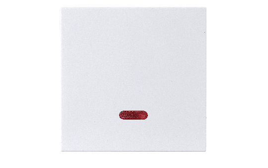 Schalter McPower ''Shallow'' 250V~/10A, UP, Orientierungsleuchte, weiß