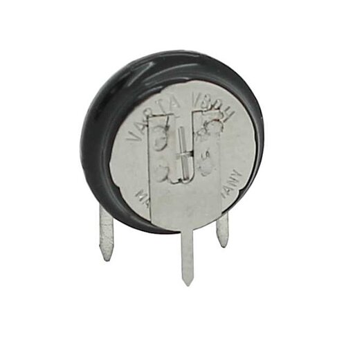 Varta V80H Knopfzellenakku NiMH 80mAh mit Printanschluß +--