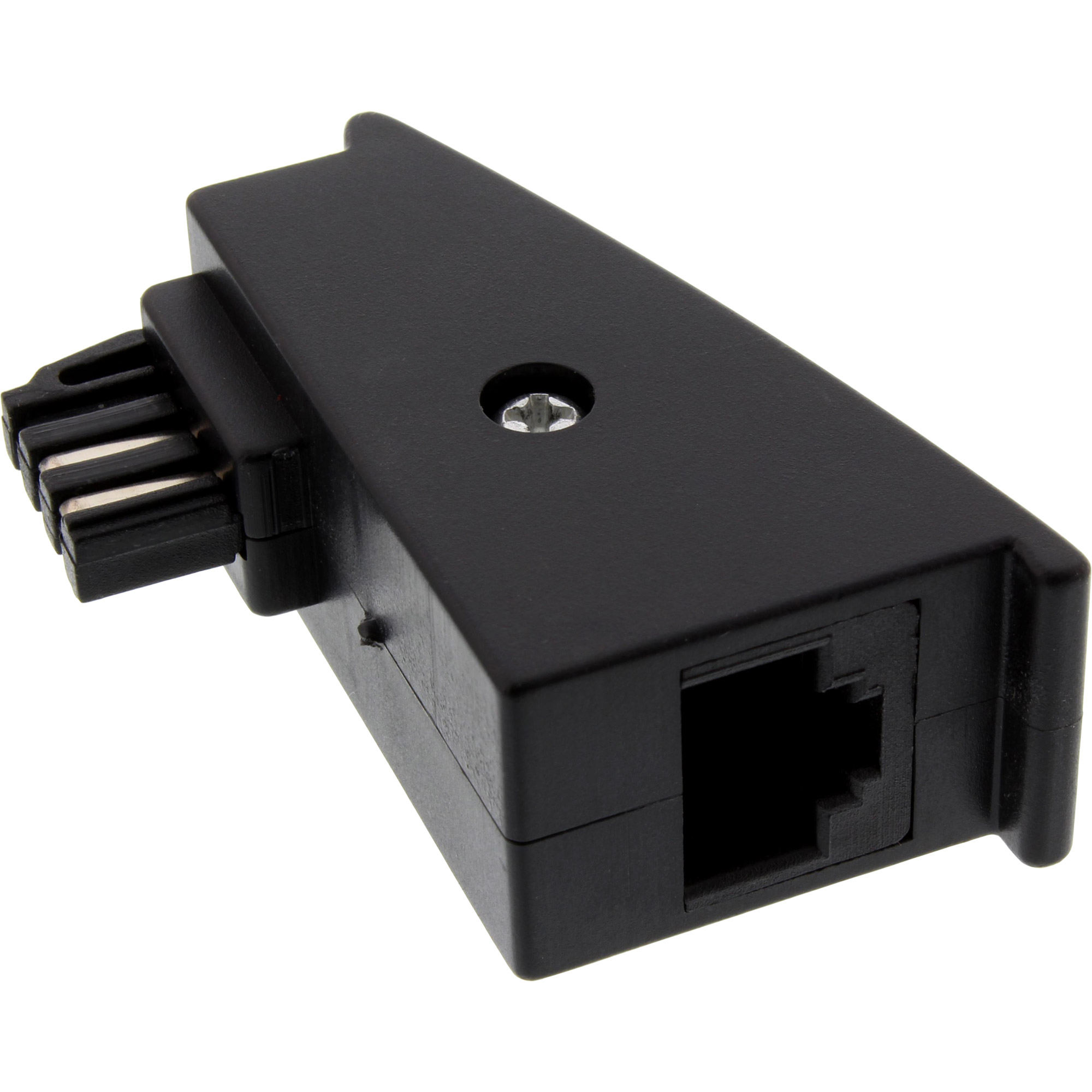 Inline® TAE-F Adapter, TAE-F Stecker auf RJ45 Buchse, 8P2C für Fritzbox Inline® TAE-F Adapter, TAE-F Stecker auf RJ45 Buchse, 8P2C für Fritzbox