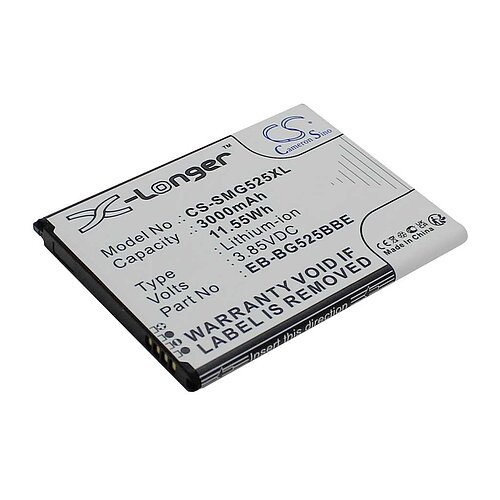 Handyakku LiIon 3,85V 3000mAh ersetzt Samsung EB-BG525BBE Handyakku LiIon 3,85V 3000mAh ersetzt Samsung EB-BG525BBE