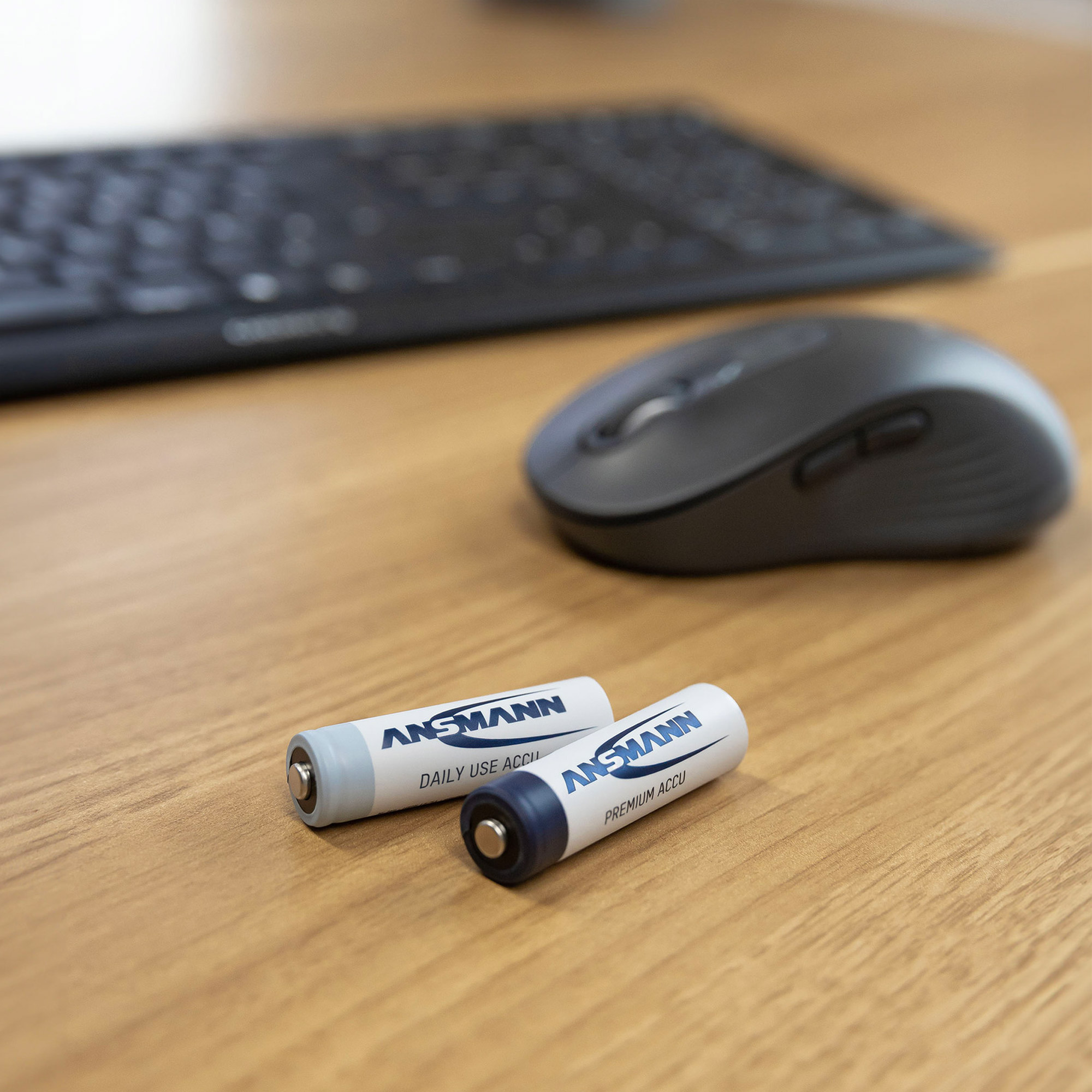 Ansmann NiMH AAA Micro 800mAh HR03 Akku - 2er Verpackung