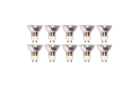 LED-Strahler McShine ''MCOB'' GU10, 7W, 450 lm, warmweiß, dimmbar, 10er-Pack LED-Strahler McShine ''MCOB'' GU10, 7W, 450 lm, warmweiß, dimmbar, 10er-Pack