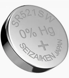 100x SR521SW SR63 379 Silberoxid Batterie Seizaiken 1,55 V 100x SR521SW SR63 379 Silberoxid Batterie Seizaiken 1,55 V