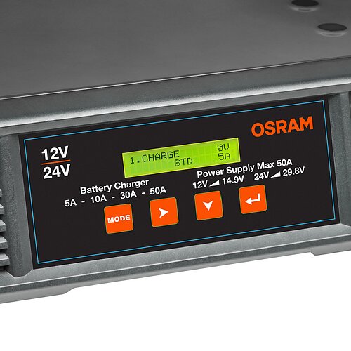 BATTERYcharge PRO Batterie Ladestation 50A 1St. OSRAM