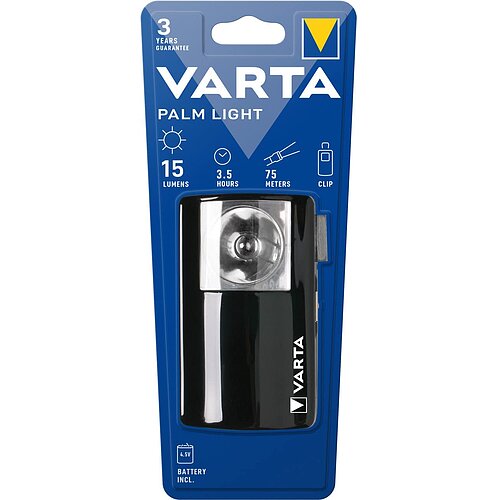 Varta Palm Light Taschenlampe 16645 - inkl. Batterie