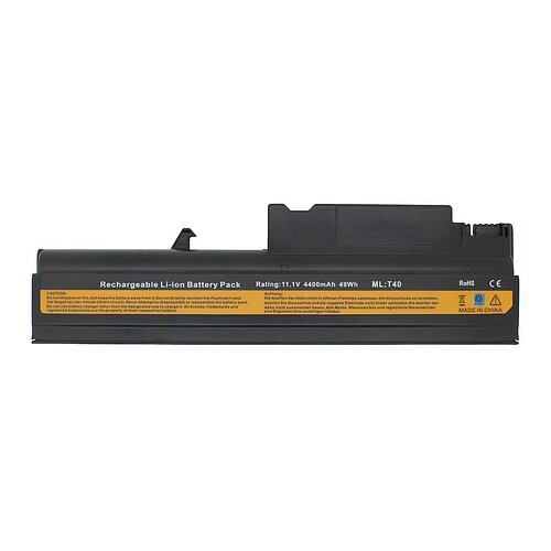 Laptopakku LiIon 10,8V 4400mAh ersetzt IBM 08K8192