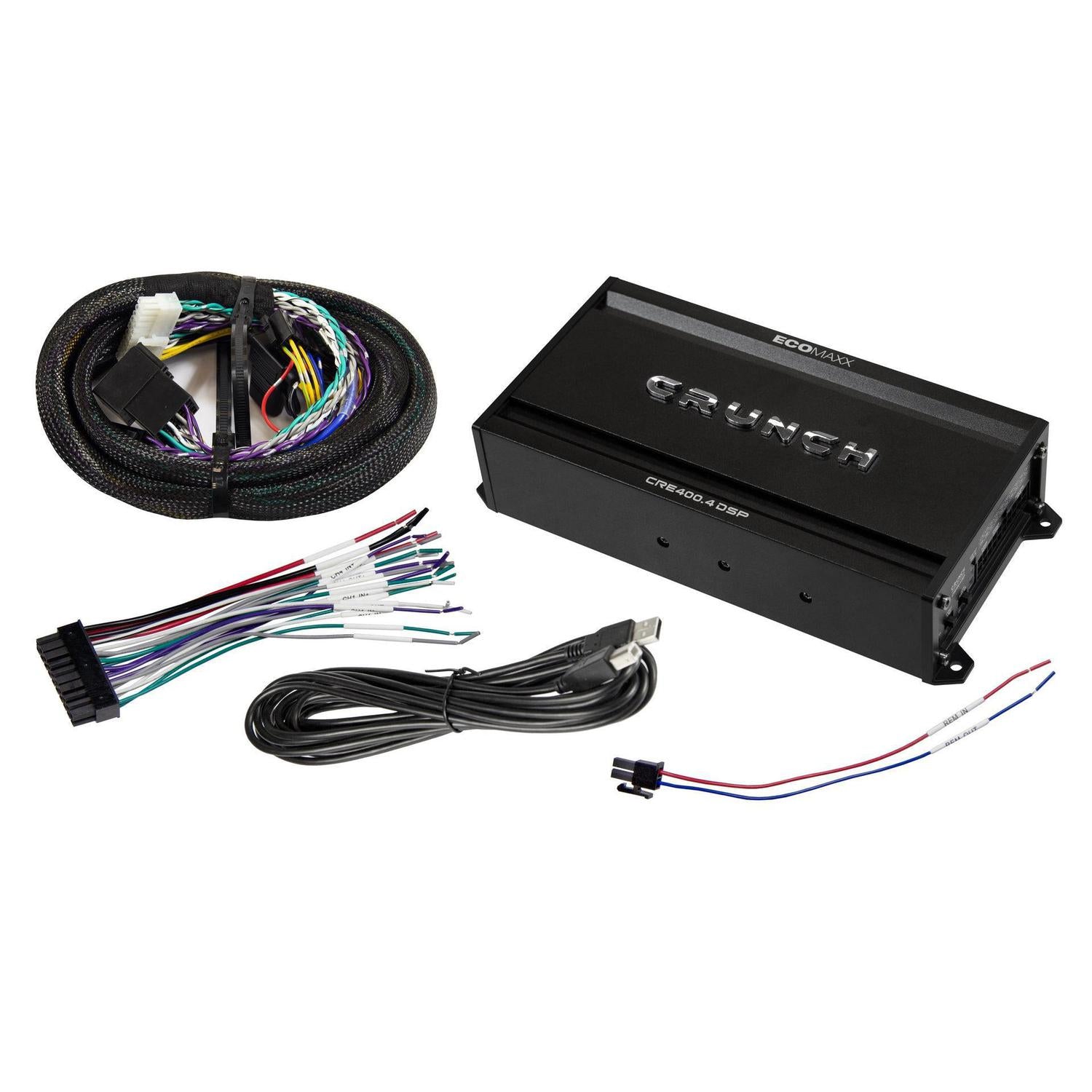 Crunch ECOMAXX CRE400.4DSP-ISO.M 4-Kanal DSP-Verstärker Crunch ECOMAXX CRE400.4DSP-ISO.M 4-Kanal DSP-Verstärker