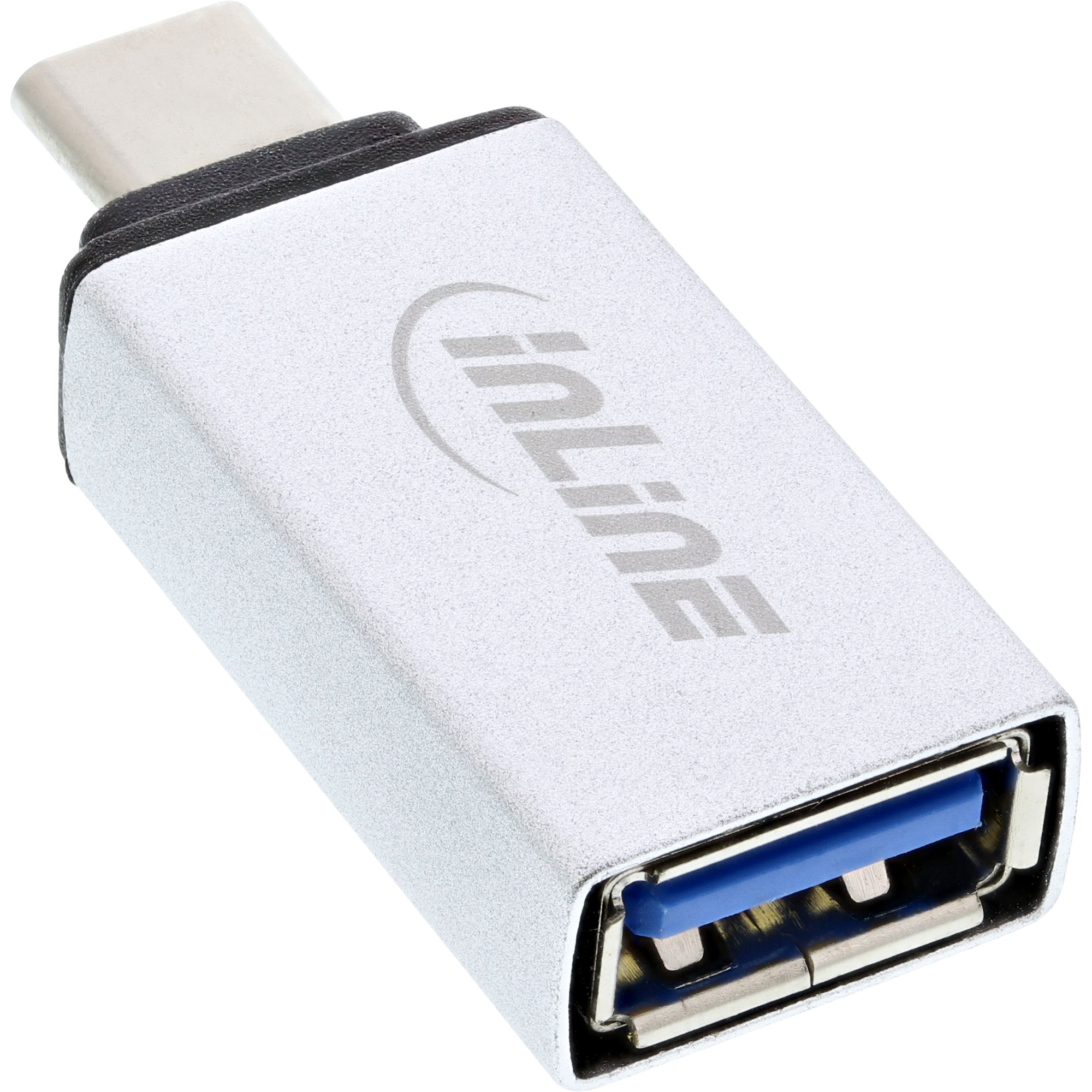 Inline® USB 3.2 Gen.2 Adapter, USB-C Stecker an A Buchse