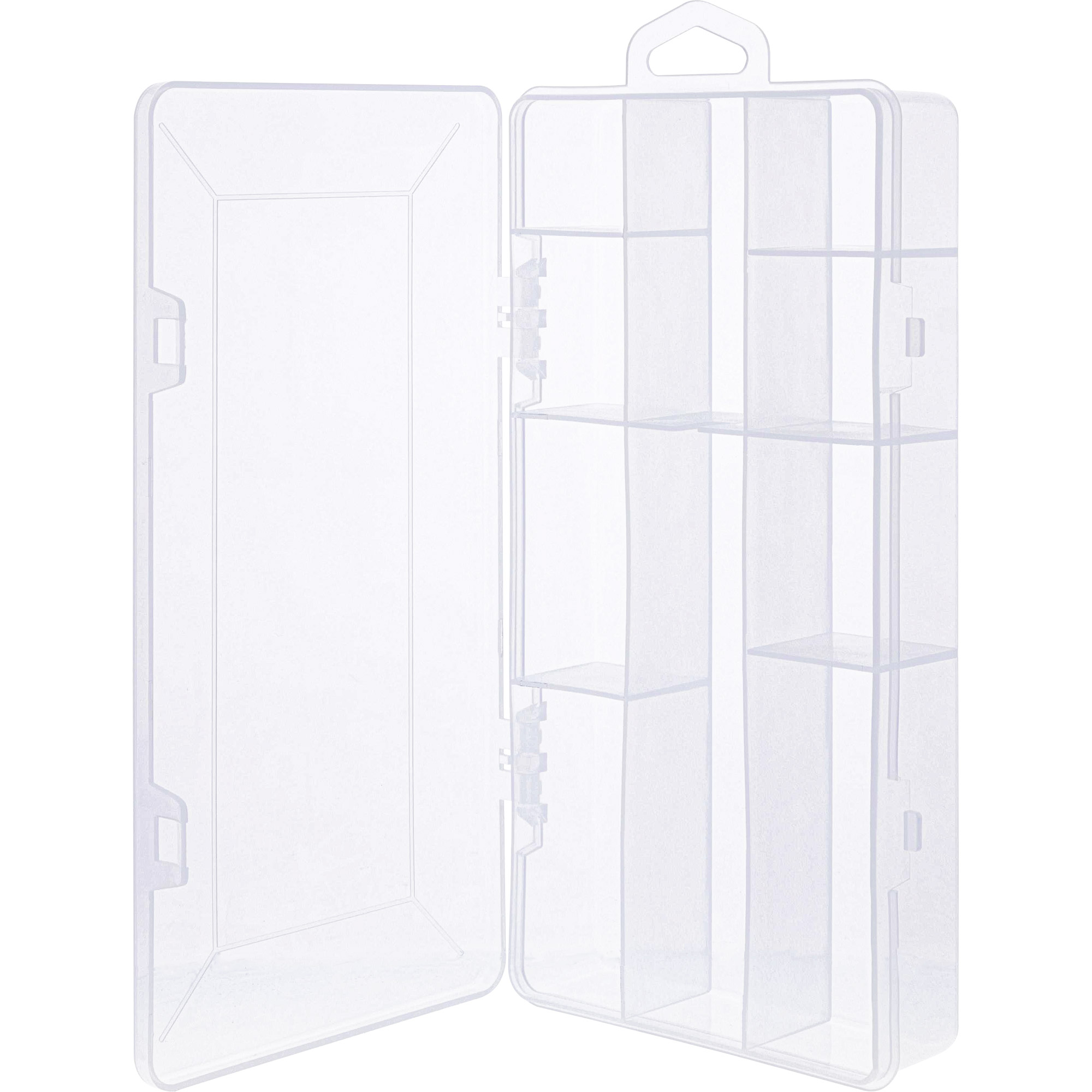 InLine® Kleinteilebox, 10 Fächer, Abmessungen: 206x107x33mm, transparent InLine® Kleinteilebox, 10 Fächer, Abmessungen: 206x107x33mm, transparent