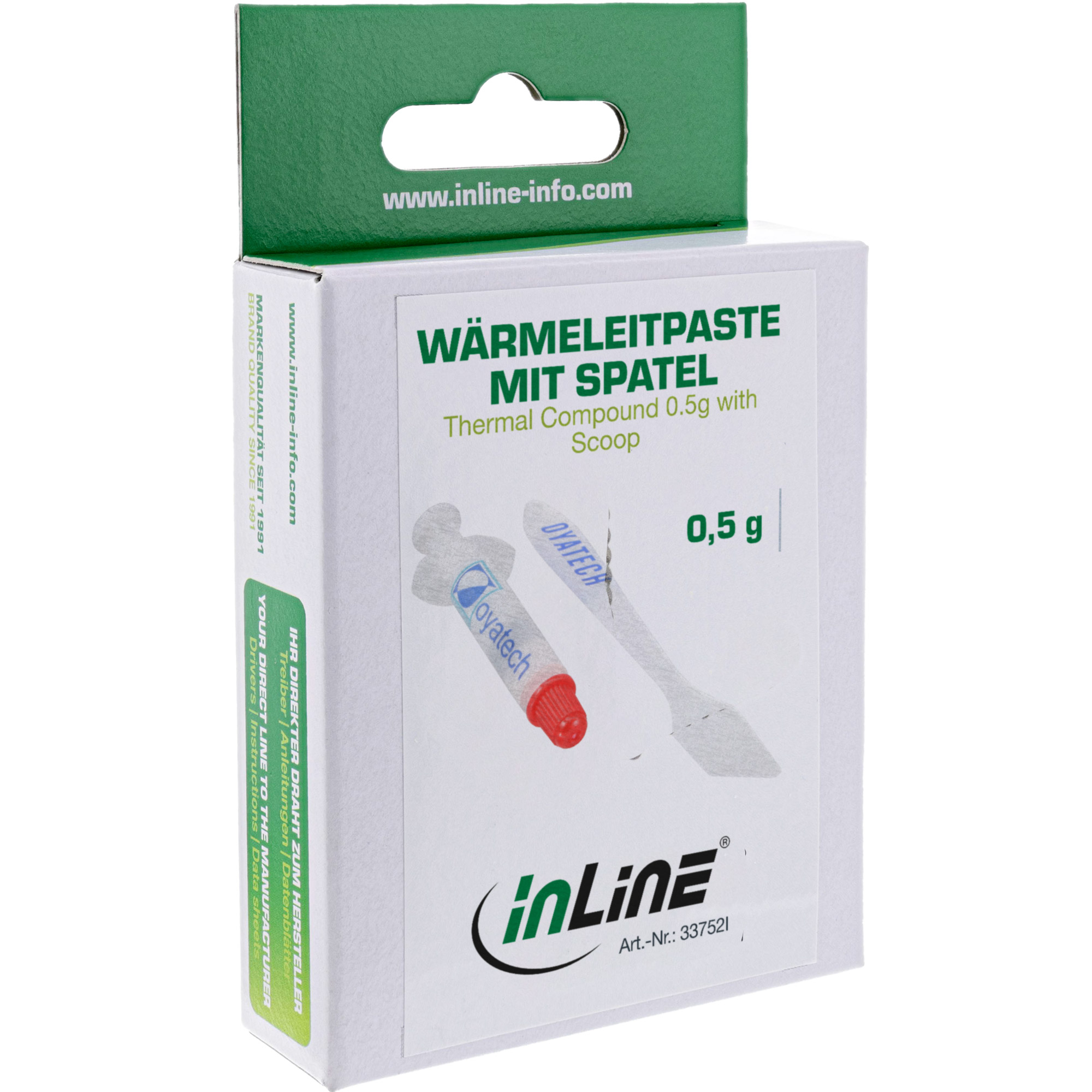 Inline® Wäremleitpaste, 0,5g, mit Spatel