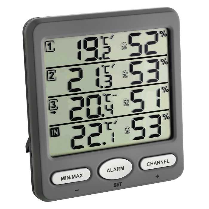 Klima-Monitor Funk-Thermo-Hygrometer 30.3054.10