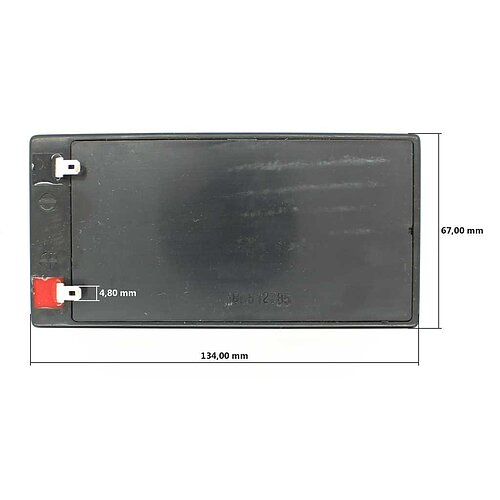 Multipower MP3.4-12 AGM 12 V 3,4Ah - 4,8mm Faston Multipower MP3.4-12 AGM 12 V 3,4Ah - 4,8mm Faston