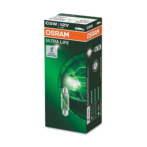 C5W 12V 5W SV8.5-8 36mm ULTRA LIFE 1St. Faltschachtel OSRAM