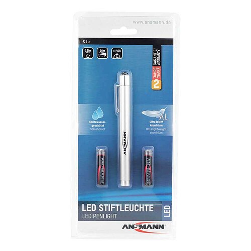 Ansmann LED-Stiftleuchte X15 LED 1600-0169