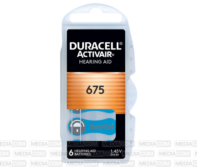 Batterie Zinc Air, 675, 1.45V