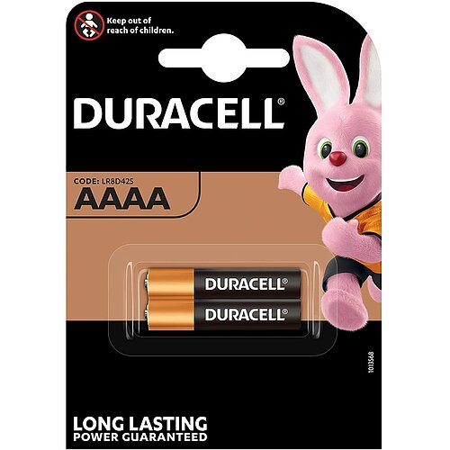 Duracell Ultra AAAA Mini LR61 Alkaline Batterie - 2er Verpackung