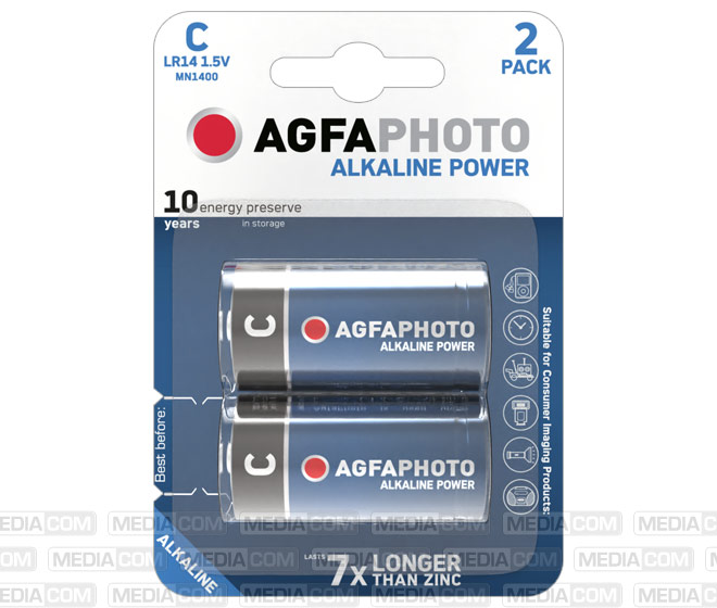 Batterie Alkaline, Baby, C, LR14, 1.5V Batterie Alkaline, Baby, C, LR14, 1.5V