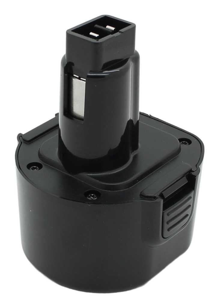 Werkzeugakku NiMH 9,6V 2,0Ah ersetzt Black & Decker A9251