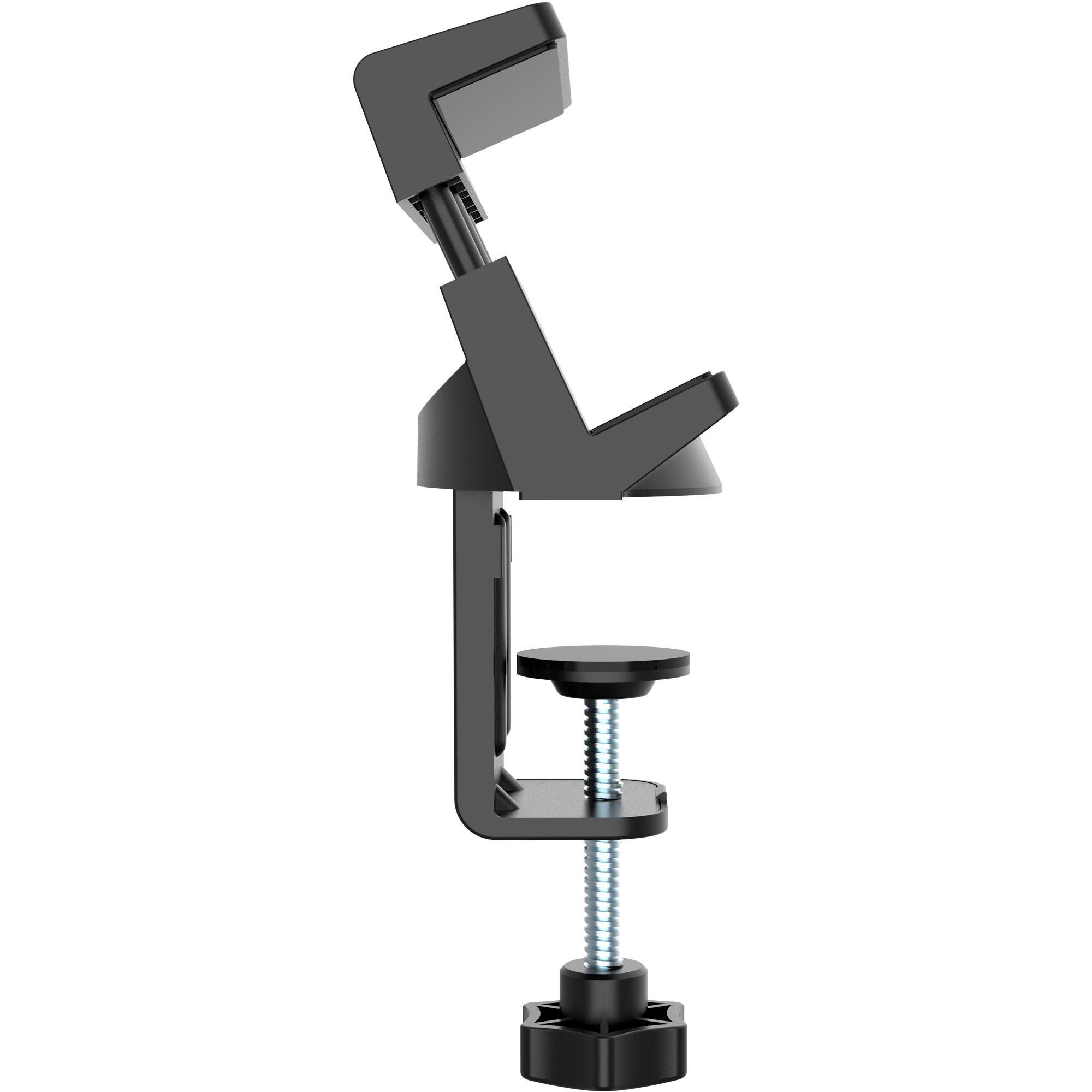 Inline® Tischklemme für Steckdosenleiste, Schraubklemme, schwarz