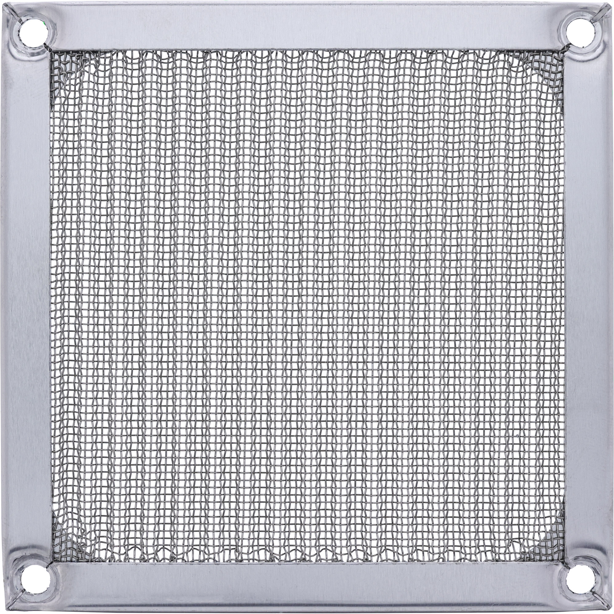 Inline® Lüftergitter, Aluminium Filter, 92x92mm